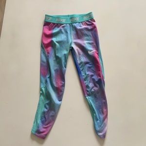 Girl’s Nike Leggings Multi Color